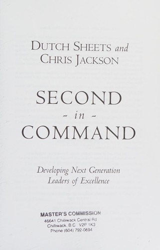 Second in Command