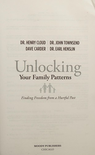 Unlocking Your Family Patterns